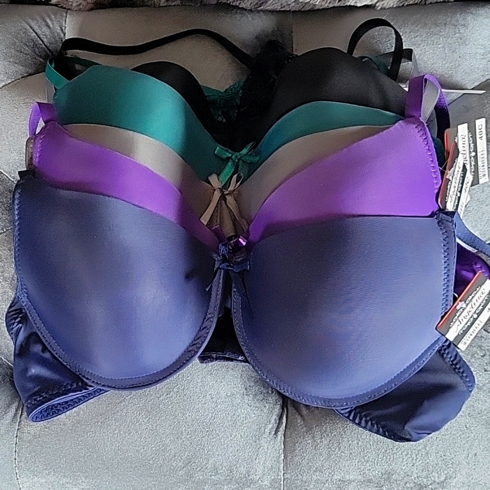 Angelina Lace Racerback Bras Size 40C